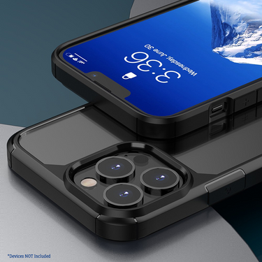 iPhone 13 Pro Compatible Case Cover With Shockproof And Anti-Scratch - Black